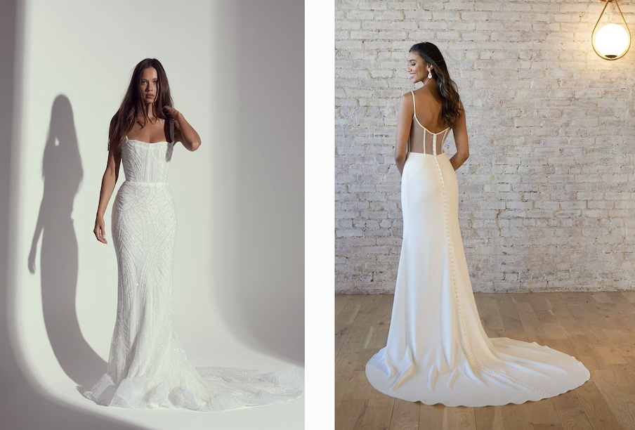 Wedding gowns at Ivory + Bride in Wall Township, NJ